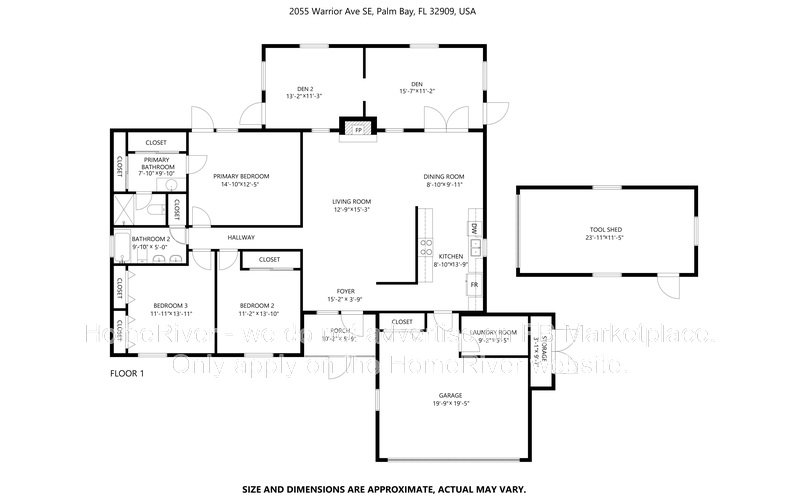 Available Now! 2055 Warrior Ave SE, Palm Bay, FL 32909 property image