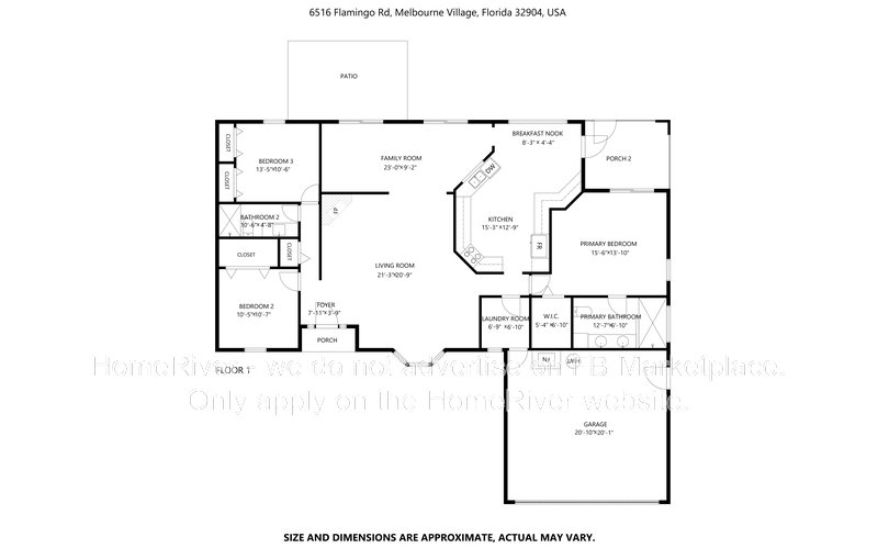 Move-in Ready! 6516 FLAMINGO RD, MELBOURNE FL 32904 property image