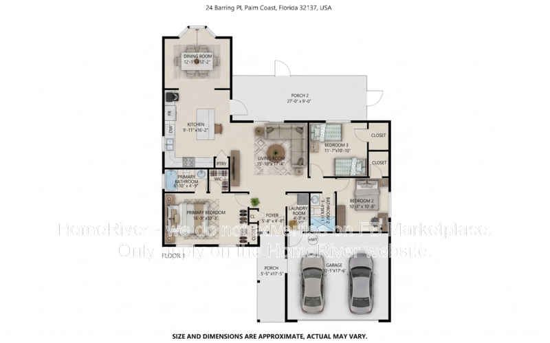 Available Now| 2 Car Garage | Pets Welcome | Covered Lanai property image
