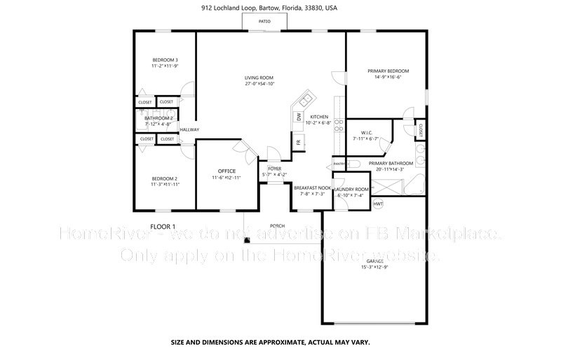 912 LOCHLAND LOOP, BARTOW FL 33830 property image