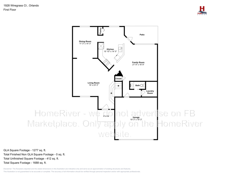 Awesome 4 Bedroom Home Available in East Orlando! property image